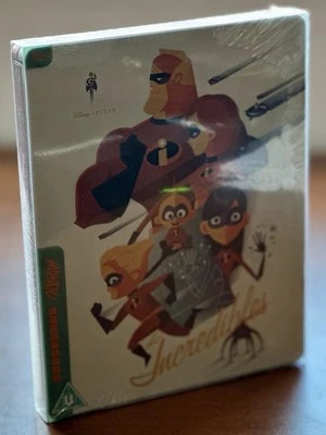 THE INCREDIBLES (MONDO Blu-ray Steelbook) - RARE - Image 1 of 4