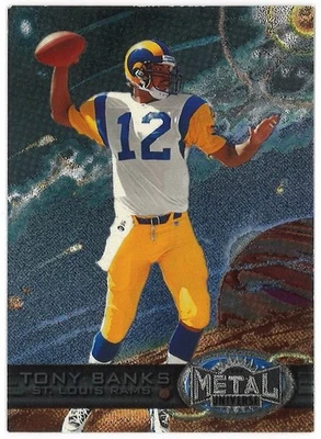 1997 Skybox Metal Universe - Tony Banks #7  (k261) - Image 1 of 2