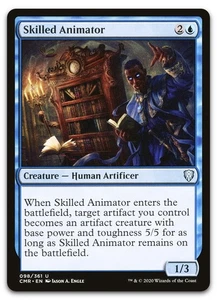 Skilled Animator #98 (NM) Commander Legends CMR Magic MTG - Picture 1 of 2
