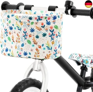 ANZOME Lenkertasche Kinder Fahrradkorb Vorne für Mädchen Fahrrad Korb Fuer K - Bild 1 von 9