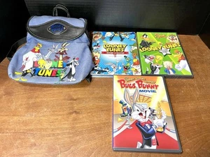 Looney Tunes Mini Rucksack mit 3 Looney Tunes DVD’s - Bild 1 von 4