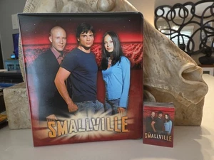 InkWorks SMALLVILLE Trading Card Base Set mit Album Mappe (lesen) - Bild 1 von 9