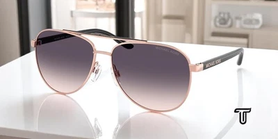 MICHAEL KORS MK5007 109936 Hvar Rose Gold Grey Rose Grad 59mm Women's Sunglasses - Image 1 of 4