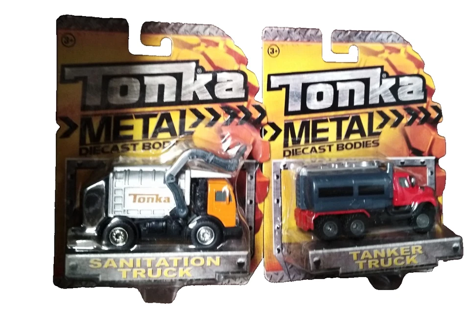 Camión cisterna y camión de saneamiento Tonka 2012 sellado. Foto 1 de 1