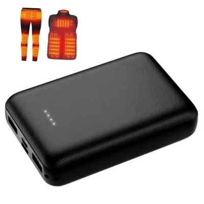 5V 2A Rechargeable Battery Pack for Heated Vest 10000mah Heated Jacket Battery  - Image 1 of 4