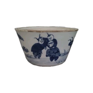 8 cuencos de porcelana china Daoguang marca azul anidados - Imagen 1 de 14