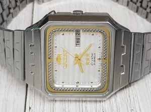 Vintage Herren Orient Freza Crystal Armbanduhr mit Automatikwerk, 21 Jewels - Bild 1 von 14