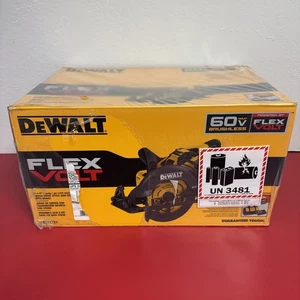 DEWALT FLEXVOLT 60V MAX Brushless 7-1/4 In. Cordless Worm Drive Circ Saw Kit New - Picture 1 of 6