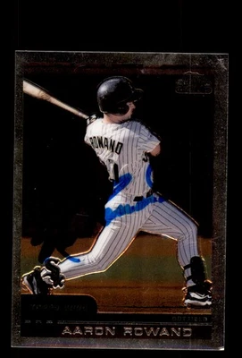 Signed Baseball Card Auto Aaron Rowand 2000 Topps Chrome #T61 Chicago White Sox - Image 1 of 2