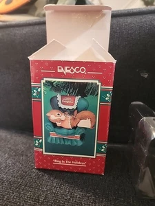 Vintage Enesco Ring In The Holidays Weihnachtsschmuck. Frohe Weihnachten Tochter - Bild 1 von 7