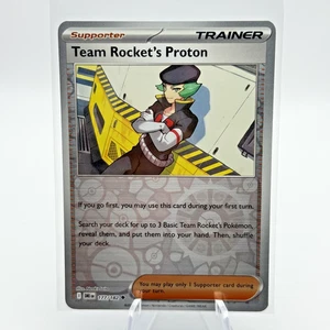Team Rocket's Proton 177/182 Sv10: Destined Rivals Reverse Holo - Foto 1 di 1