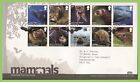 G.B. 2010 Mammals set on Royal Mail First Day Cover, Batts Corner
