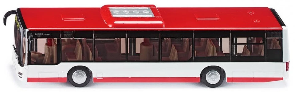 Siku 3734 Modellino di autobus 3 anno/i Metallo Plastica Rosso Bianco Rot