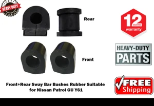 Pair SUITS Nissan Patrol GQ/GU 98-01 Front & Rear Sway Bar Bush Kit - Picture 1 of 5