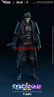 Presale VTOYS VSD010 1/12 Cyberpunk Samurai Taki 6" Male Action Figure Model Toy - Image 1 of 4