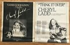 Cheryl Ladd Capitol Records 2 publicités pin-up - Good God Lovin' & Think It Over-1978