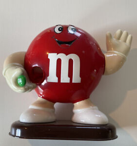 M&M  Spender Figur, Süßigkeitenautomat, Vintage, 90er Jahre, rot 