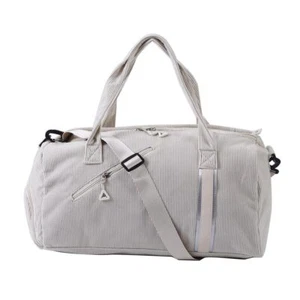 Large Gym Bag Travel Duffle Weekender Waterproof Tote Carry On White Women - Picture 1 of 6