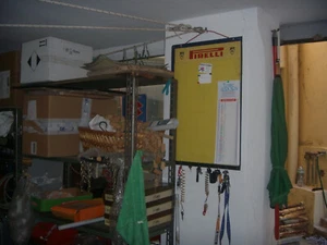 PIRELLI LAVAGNA BACHECA 48x75 ALLUMINIO SUGHERO   - Foto 1 di 3