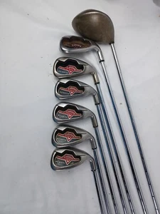 Lot Of 7 Callaway Big Bertha. Iron Driver, Putter, 4, 5, 6, 8, 9 Golf Clubs - Picture 1 of 3