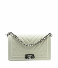 chanel boy chevron bolsa