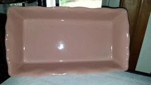 Scalloped Baker Ceramic Baking Loaf Pan Dinnerware Serving Dish - Picture 1 of 6