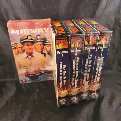 Remember Pearl Harbor: The Series VHS Box Set WWII and Midway Sealed - Image 1 of 4