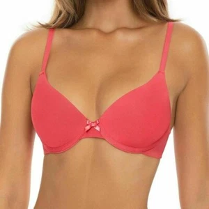 NWT! Secret Treasures Coral T Shirt Bra Padded Underwire 36DDD - Picture 1 of 3