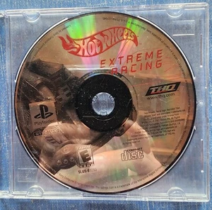 Hot Wheels: Extreme Racing (Sony PlayStation 1 PS1, 2001) solo disco *PROBADO* - Imagen 1 de 2