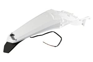 UFO Guardabarros Traseros Enduro Apto An Yamaha Wr 250F ab15 450F ab16 Blanco - Imagen 1 de 1