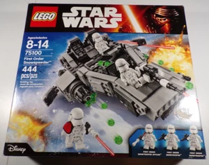 LEGO Star Wars First Order Snow Speeder 444 Pieces Ages 8+ NISB 75100 - Picture 1 of 7