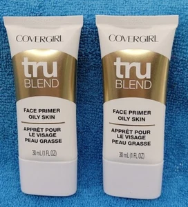 CoverGirl Tru Blend Face Primer Oily Skin 30ml/1fl.oz. New; LOT OF 2 - Picture 1 of 1