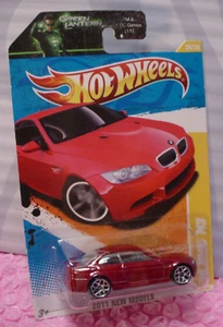2011 Hot Wheels '10 BMW M3 #26/244∞metallic red;y5 ∞New Models∞Green Lantern - Picture 1 of 3