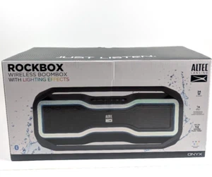 Altec Lansing Rockbox Wireless Boom Box w/ Light Effects IP67 Waterproof IMW991 - Picture 1 of 3
