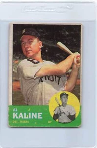 1963 Topps #25 Al Kaline Tigers VG *4089 - Picture 1 of 2