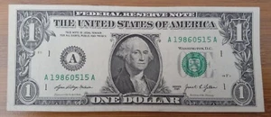 Birthday Note $1 1986/05/15 - Picture 1 of 1