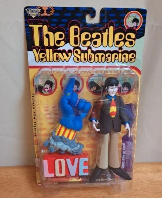 Nuevo Guante Figura de Acción Beatles Yellow Submarine Paul Love Base 1999 McFarlane Foto 1 de 4