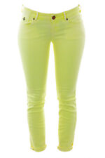 SCOTCH & SODA MAISON SCOTCH Fluorescent Yellow Skinny Jeans 1325.12.85711 $135