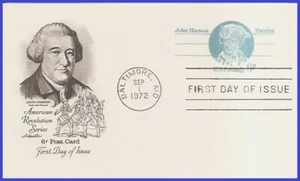 USA5 #UX64 U/A ARTMASTER FDC John Hanson - Foto 1 di 1