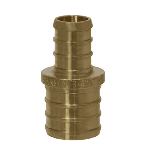 25 Pcs XFITTING 3/4" x 1/2" Pex Coupling, Pex Reducing Coupling, Lead Free Brass - Picture 1 of 8