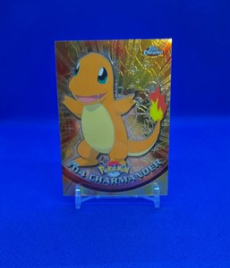 Pokemon Card - Charmander #04 - Topps Chrome