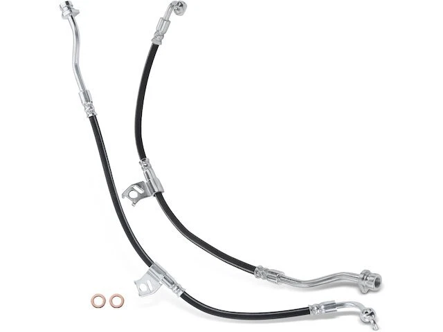 53HM79B Front Brake Hose Set Fits 2012-2016 Hyundai Equus 5.0L V8 — 第 1/1 张图片