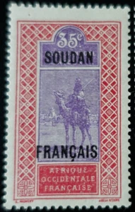 Francia Colonia Sudán Francés Nº 29 Sello Nuevo Lujo MNH - Imagen 1 de 2