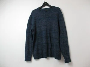 Banana Republic Sweater Adult Extra Large Blue Cotton Wool Preppy Mens - Foto 1 di 12