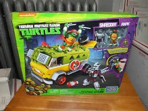 MEGA BLOKS TEENATE MUTANT NINJA TURTLES PARTY WAGON 274 PCS DMX54 NIB 2016 - Picture 1 of 4