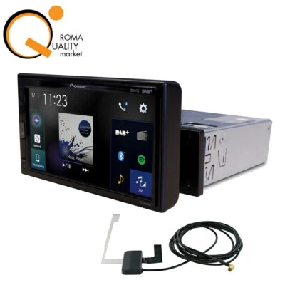 AUTORADIO 2 DIN PIONEER SPH EVO 62 DAB BT ANDROID APPLE ANTENNA SPH-EVO62 DAB - Immagine 1 di 3