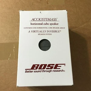 1x Bose acoustimass horizontal center speaker. Lifestyle 28,38,V20,V25. New - Picture 1 of 4