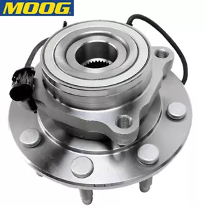 Buje de cojinete de rueda delantera 4x4 MOOG para Chevy Silverado Sierra 1500 HD 2500 3500 - Imagen 1 de 5