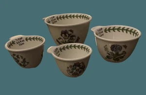 Portmeirion Botanic Garden Measuring Cups Set Of 4 - NIB - Picture 1 of 6