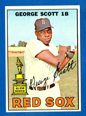 1967 TOPPS #75 GEORGE SCOTT BOSTON RED SOX CARD -- NR MINT - Image 1 of 2